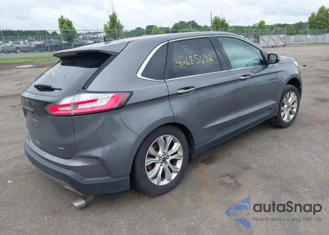 2022 Ford Edge Titanium from USA, damaged, VIN 2FMPK4K93NBA39212